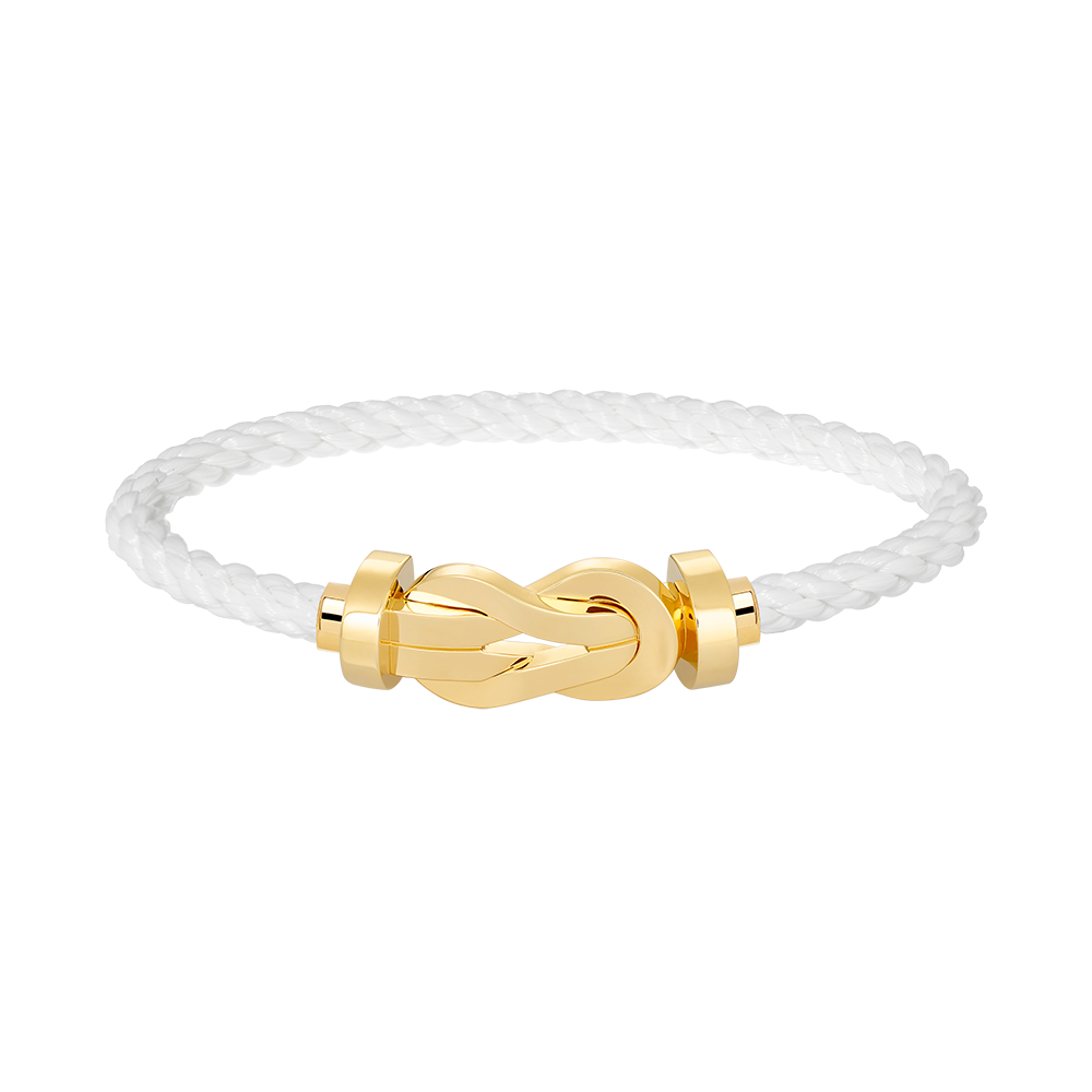 [Noble Jewelry]CHANCE LARGE 8 FIGURE BUCKLE NO DIAMOND BRACELET GOLD