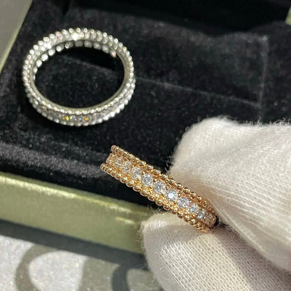 [Noble Jewelry]PERLEE DIAMOND ROSE GOLD RING