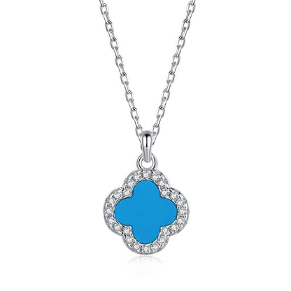 [Noble Jewelry]Dainty Flower Shape Necklace