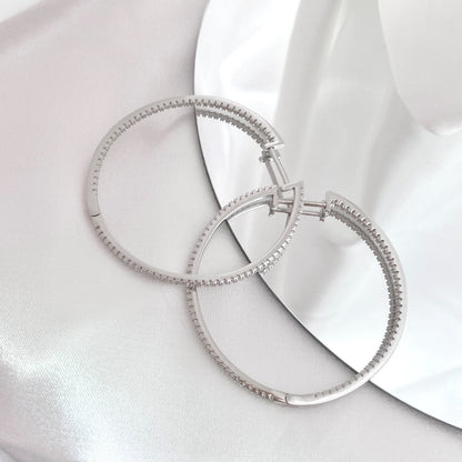 [Noble Jewelry]Popular Large Hoop Earrings