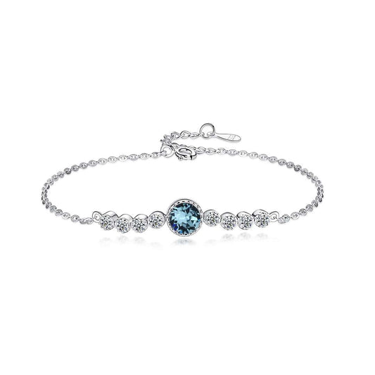 [Noble Jewelry]Luxurious Heart Of The Ocean Bracelet