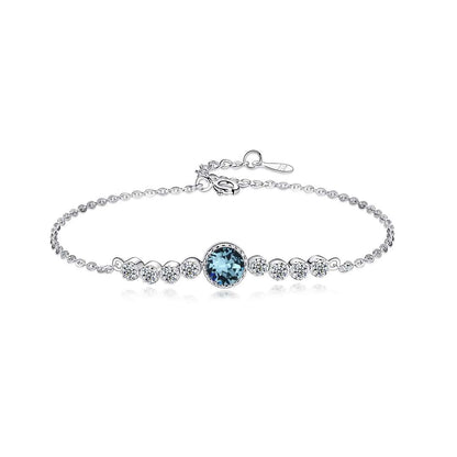 [Noble Jewelry]Luxurious Heart Of The Ocean Bracelet