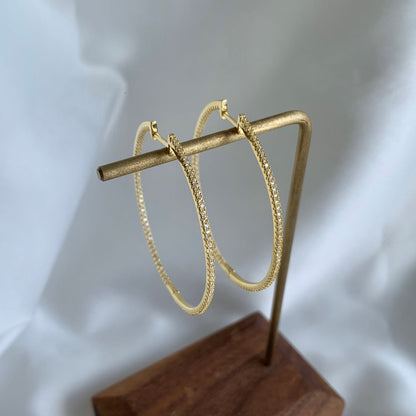 [Noble Jewelry]Popular Large Hoop Earrings