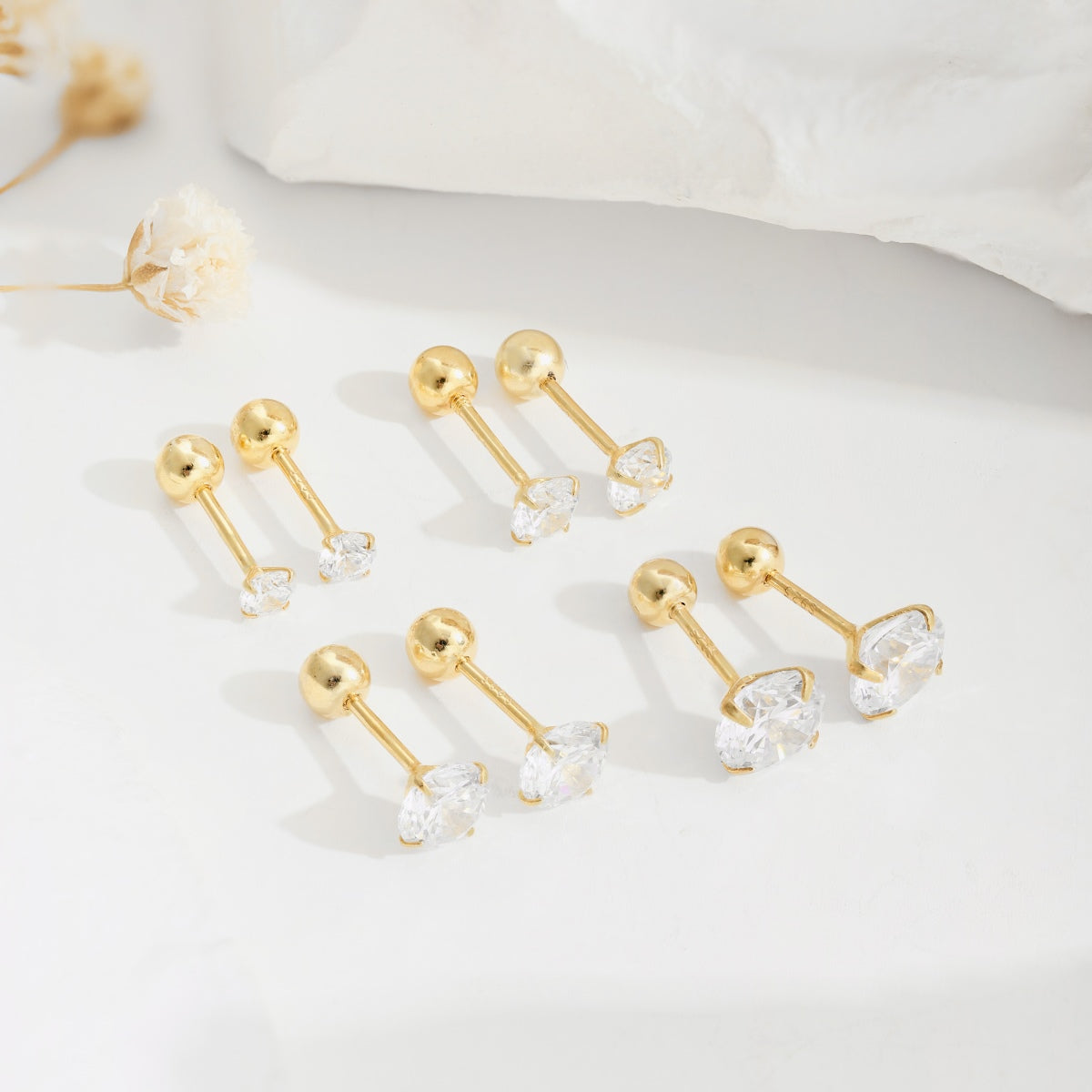 [Noble Jewelry]Unique U-Shaped Ear Bone Earrings