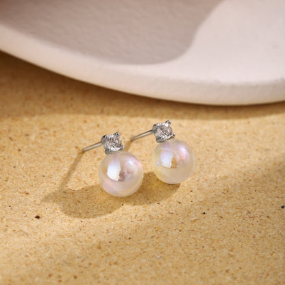 [Noble Jewelry]Symphony Mermaid Pearl Earrings