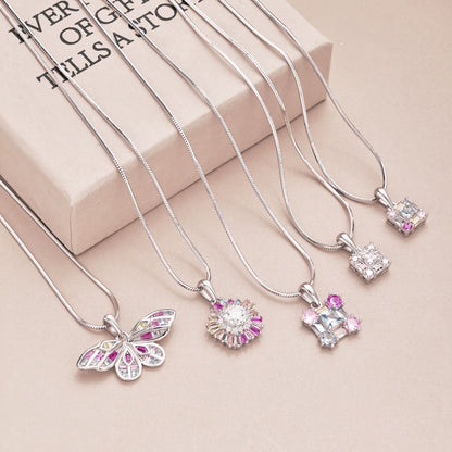 [Noble Jewelry]Gorgeous Multi Colorful Necklace