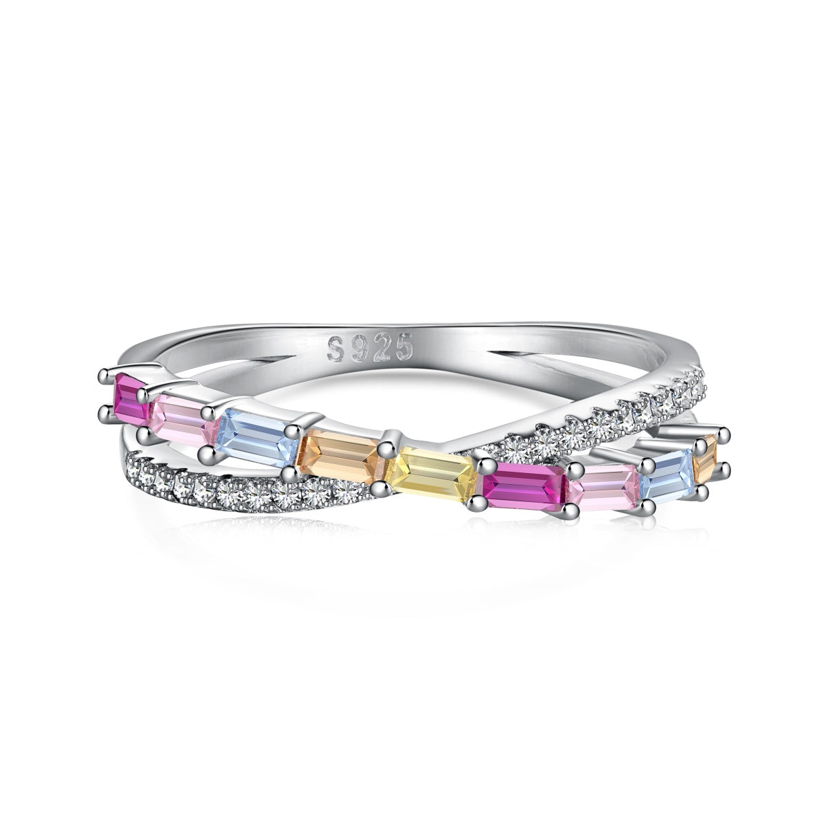 [Noble Jewelry]Energetic Elegant Radiant Cut Party Ring