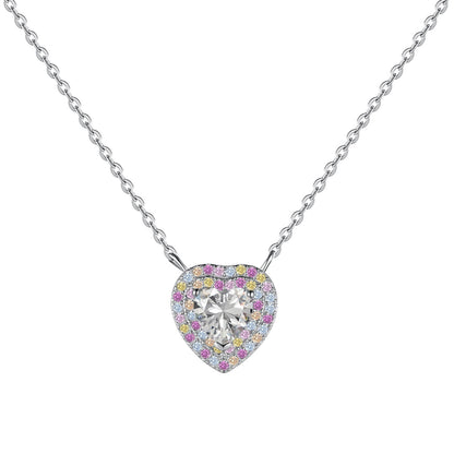 [Noble Jewelry]Exquisite Heart Shape Necklace