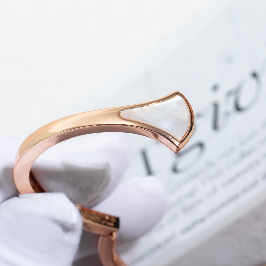 [Noble Jewelry]DREAM BRACELET OPEN PINK GOLD MOP