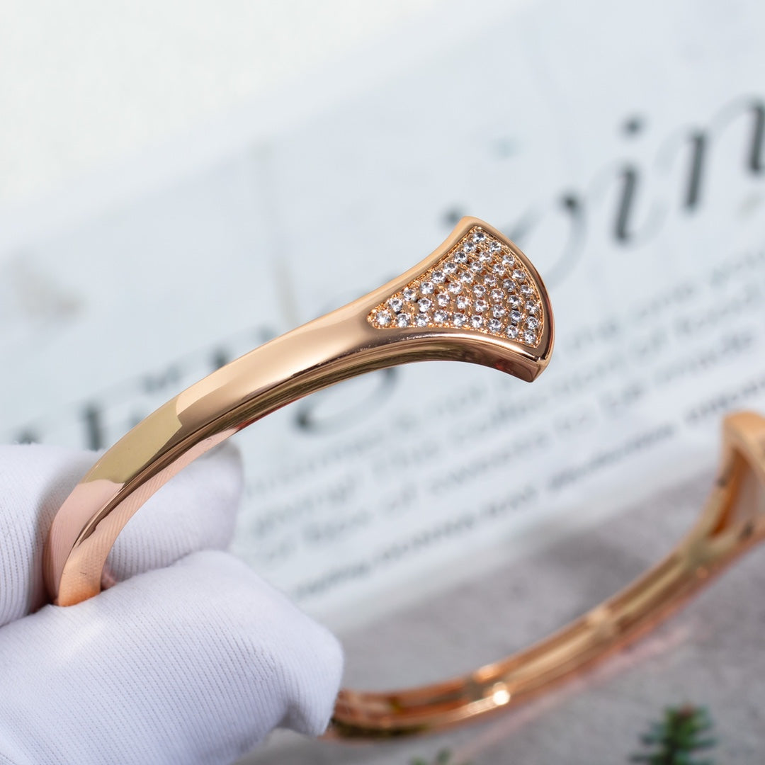 [Noble Jewelry]DREAM BRACELET OPEN PINK GOLD MOP DIAMOND