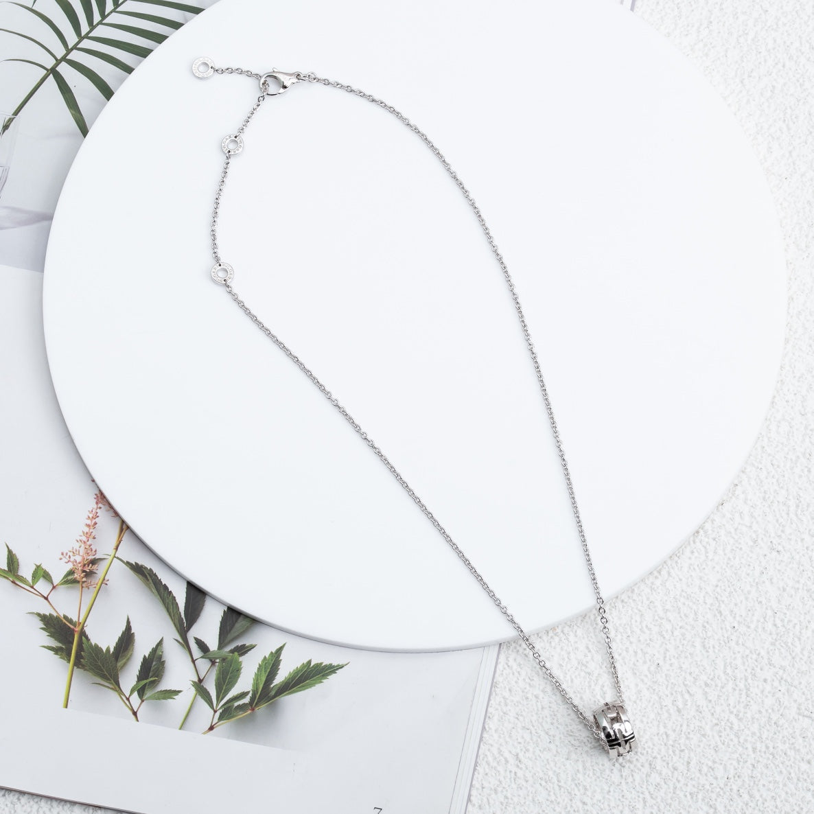 [Noble Jewelry]PARENTESI NECKLACE SILVER