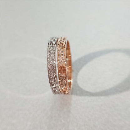 [Noble Jewelry]LOVE RING 2.65MM DIAMOND