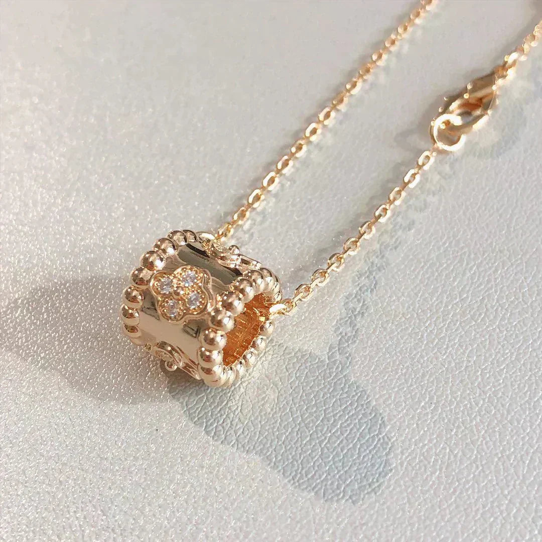 [Noble Jewelry]PERLEE PEDANT NECKLACE GOLD / ROSE GOLD