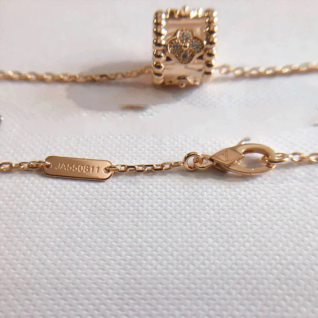 [Noble Jewelry]PERLEE PEDANT NECKLACE GOLD / ROSE GOLD