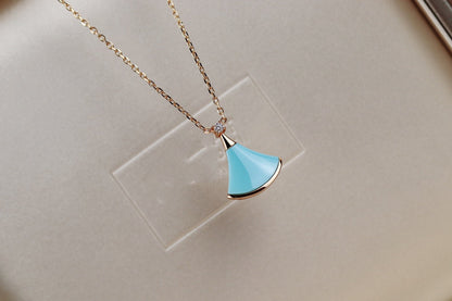 [Noble Jewelry]DREAM NECKLACE TURQUOISE PINK GOLD