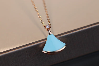 [Noble Jewelry]DREAM NECKLACE TURQUOISE PINK GOLD