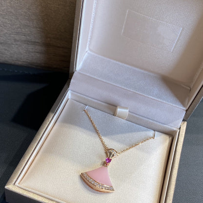 [Noble Jewelry]DREAM NECKLACE PINK OPAL