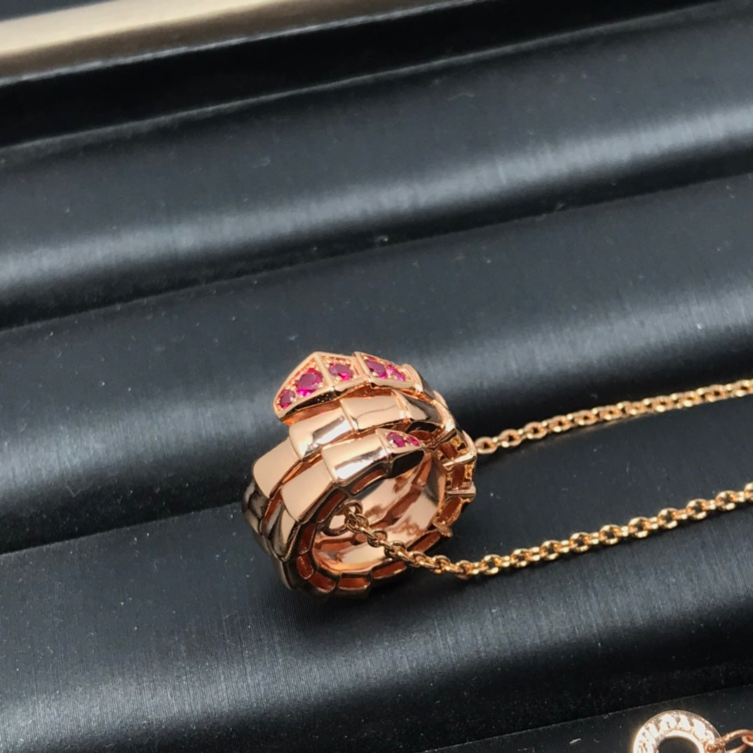 [Noble Jewelry]SERPENTI PEDANT NECKLACE