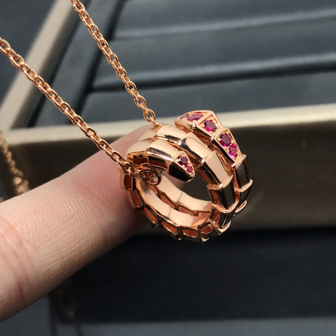 [Noble Jewelry]SERPENTI PEDANT NECKLACE