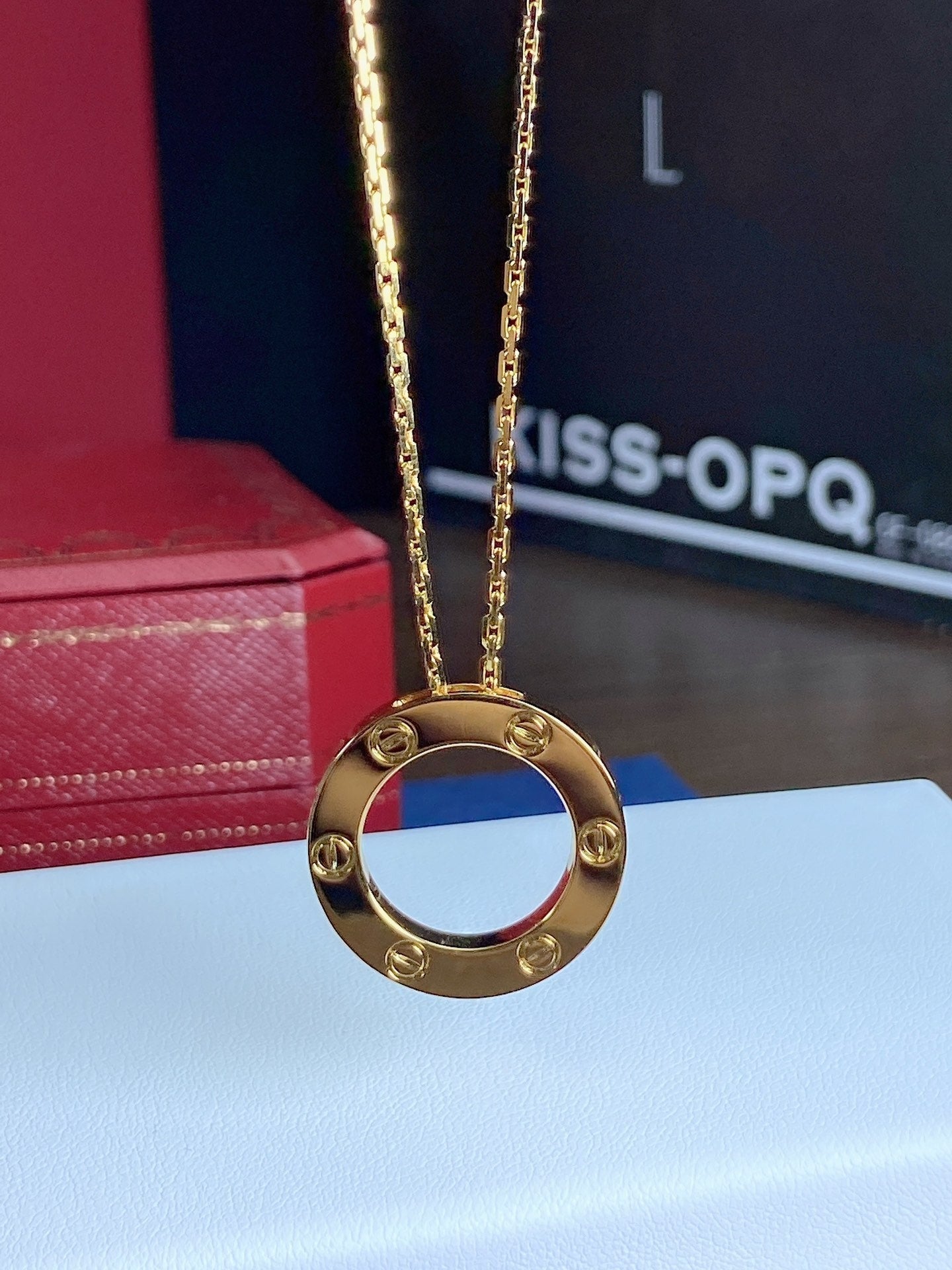 [Noble Jewelry]LOVE NECKLACE 16MM