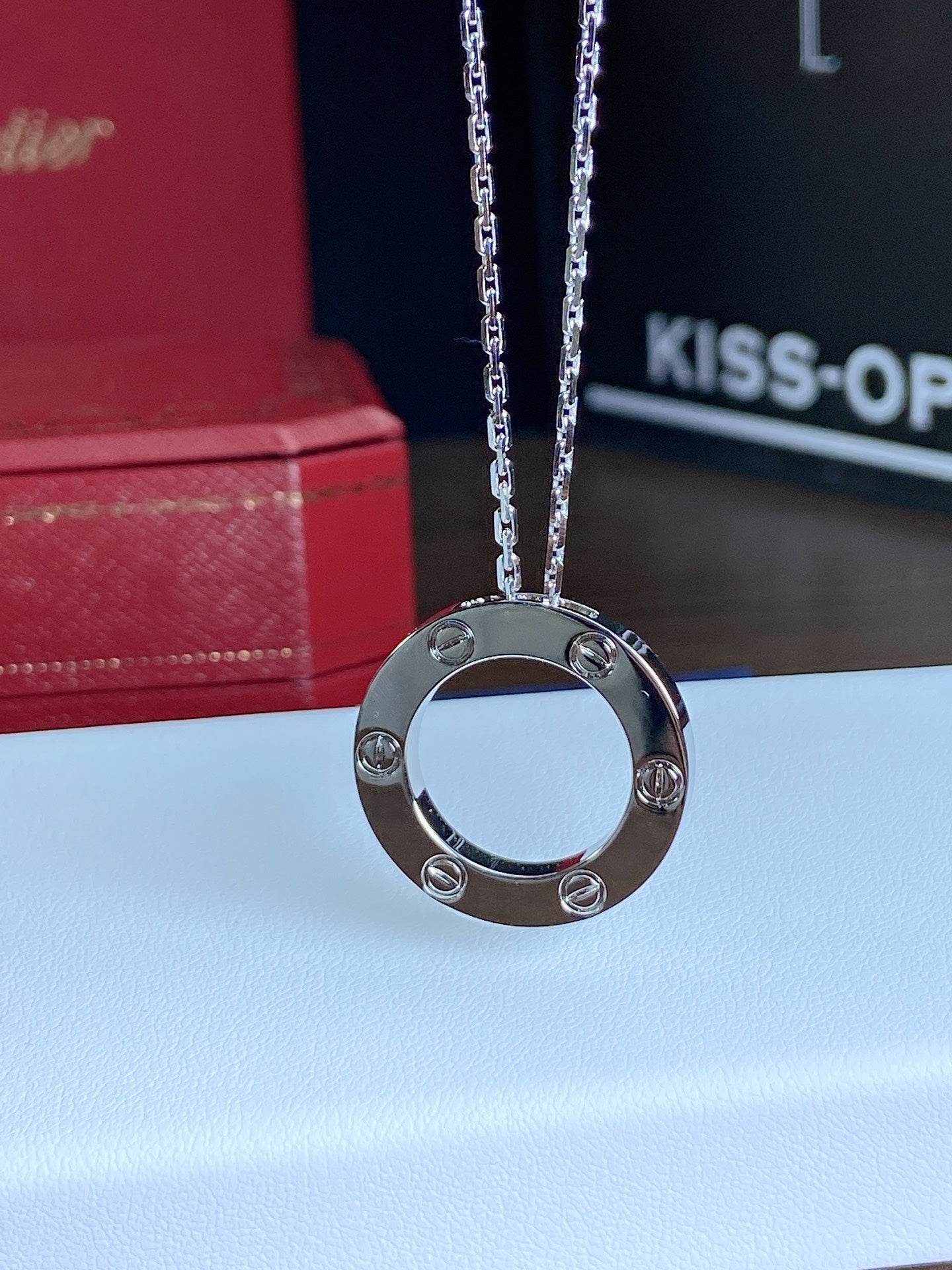 [Noble Jewelry]LOVE NECKLACE 16MM