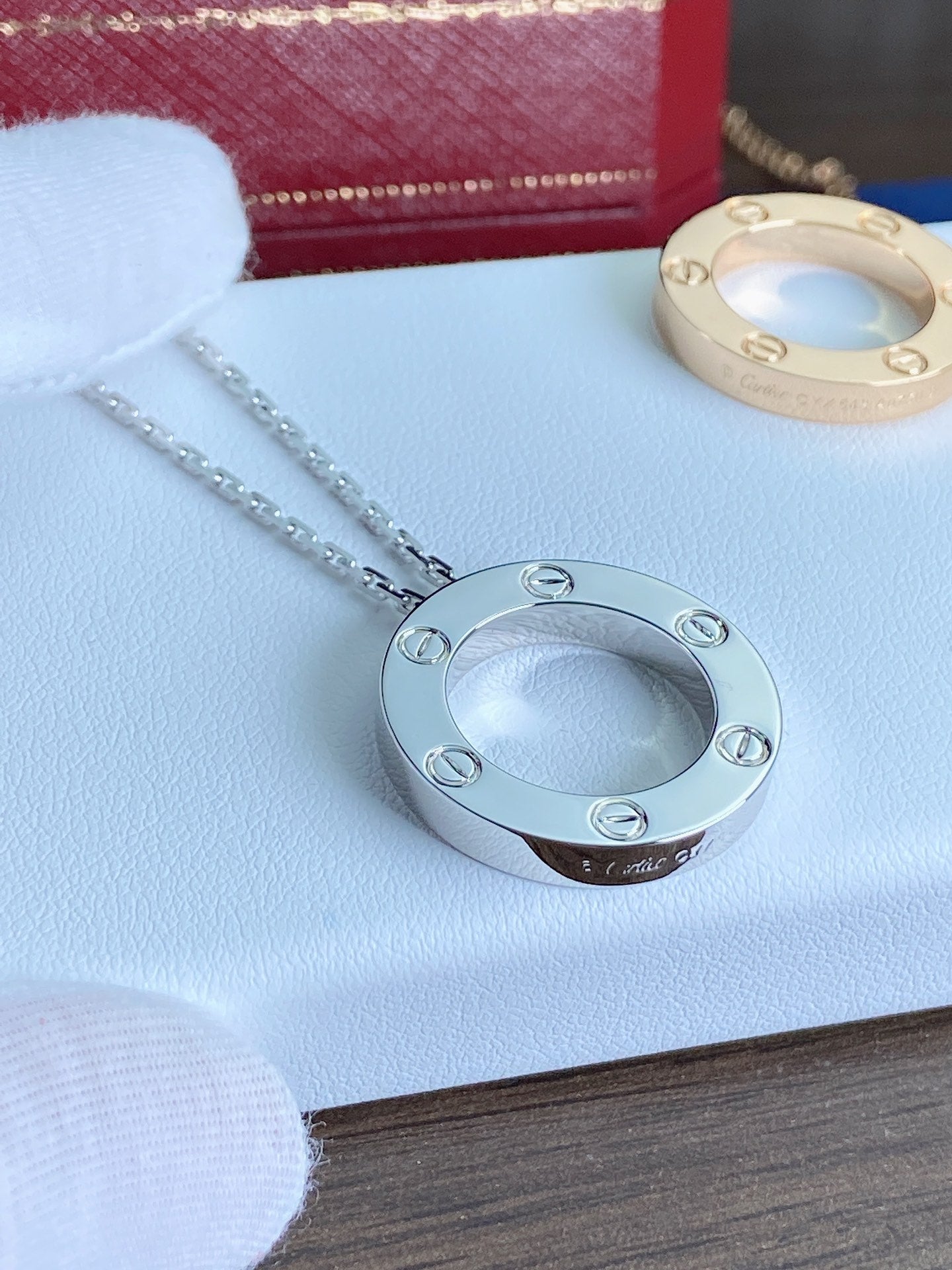 [Noble Jewelry]LOVE NECKLACE 16MM