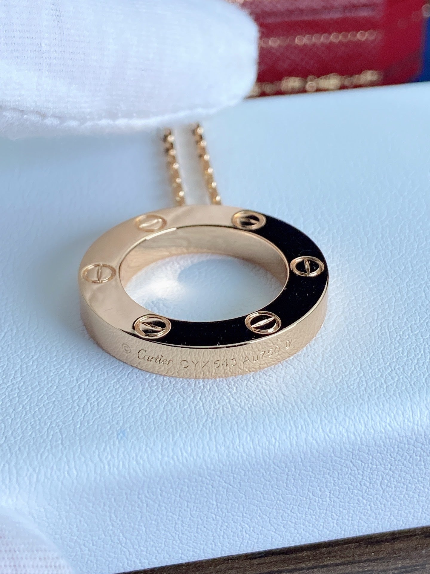 [Noble Jewelry]LOVE NECKLACE 16MM