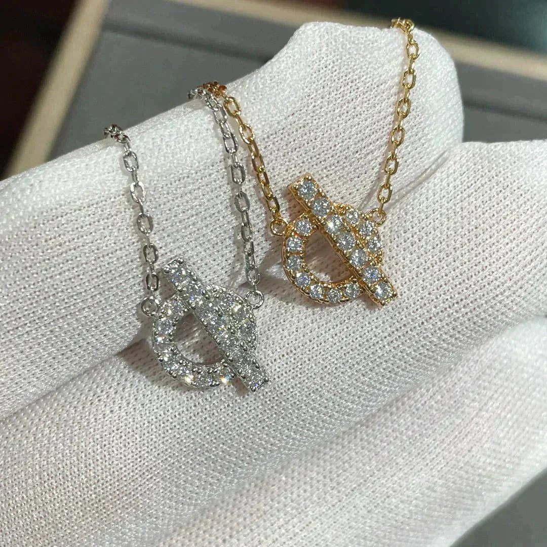 [Noble Jewelry]ECHAPEE NECKLACE DIAMOND