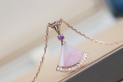 [Noble Jewelry]DREAM NECKLACE PINK MOP DIAMOND