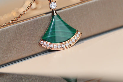 [Noble Jewelry]DREAM NECKLACE MALACHITE DIAMOND