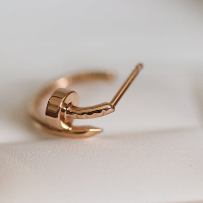 [Noble Jewelry]JUSTE EARRINGS PINK GOLD