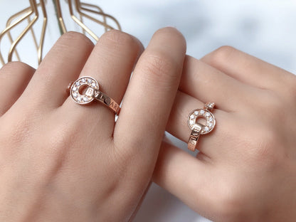 [Noble Jewelry]DREAM RING DIAMOND PINK GOLD