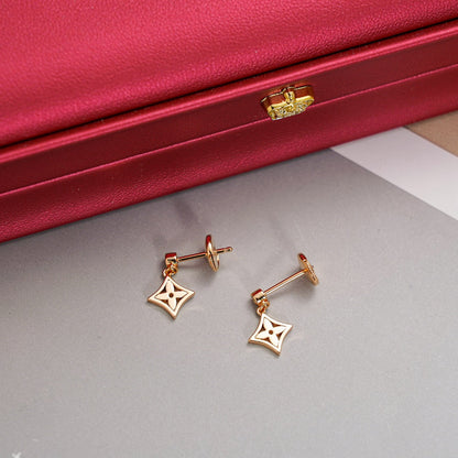 [Noble Jewelry]STAR EARRINGS GOLD