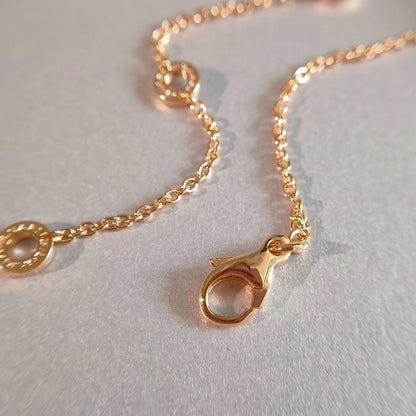 [Noble Jewelry]ZERO 1 NECKLACE PINK GOLD