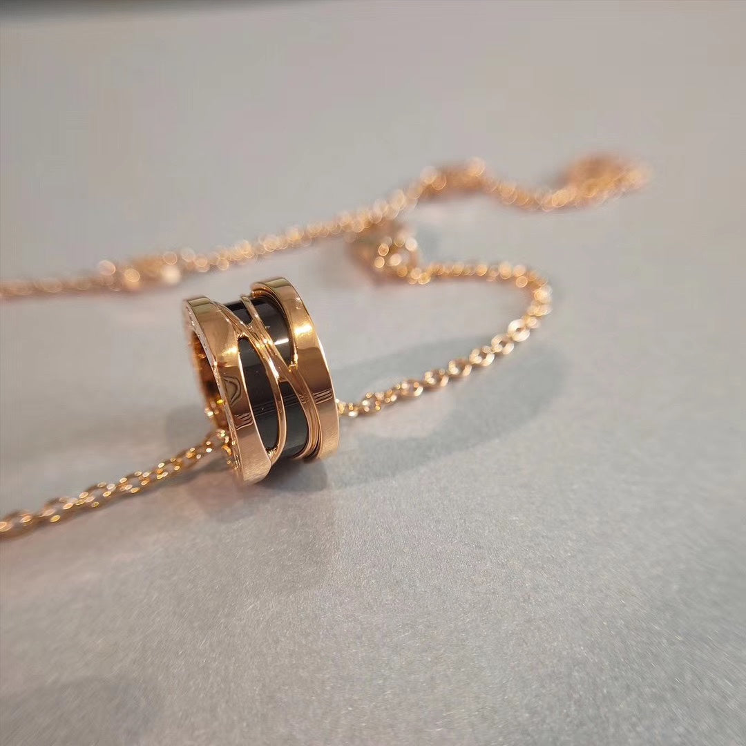 [Noble Jewelry]ZERO 1 NECKLACE PINK GOLD