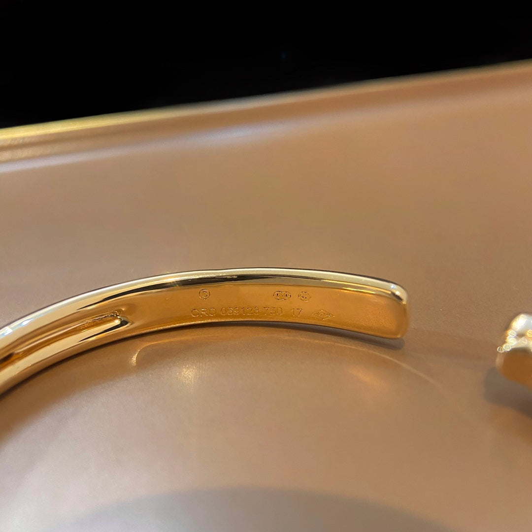 [Noble Jewelry]PANTHERE GOLD OPEN BRACELET