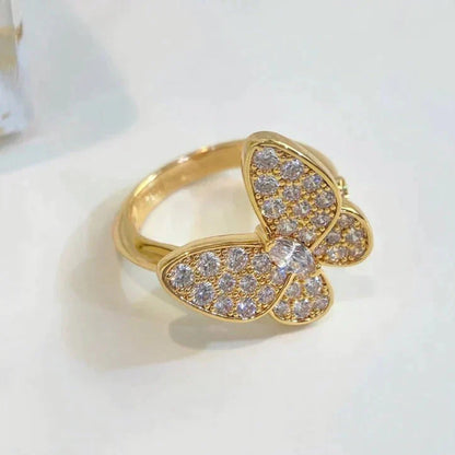 [Noble Jewelry]BUTTERFLY DIAMOND RING