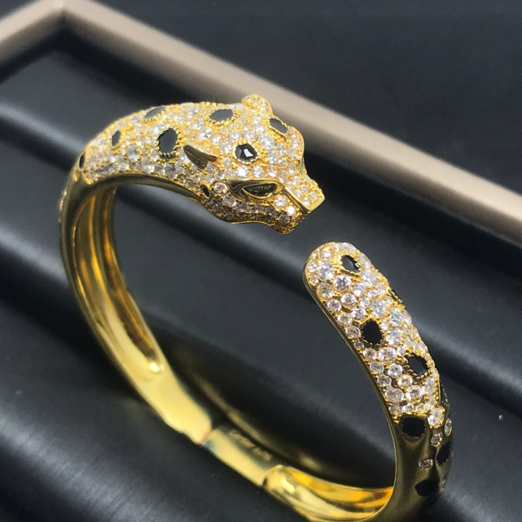 [Noble Jewelry]PANTHERE BIG BRACELET DIAMONDS