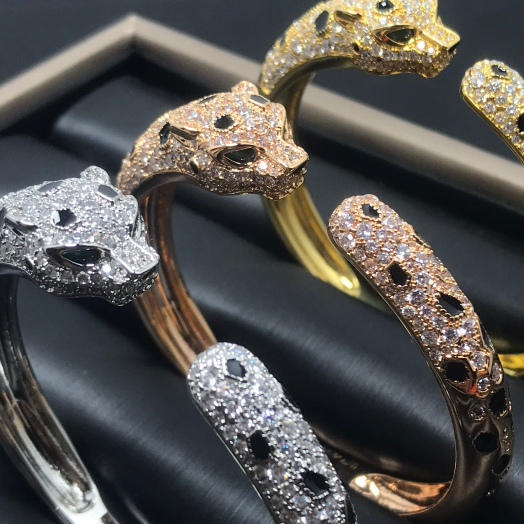 [Noble Jewelry]PANTHERE BIG BRACELET DIAMONDS