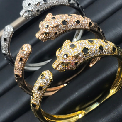 [Noble Jewelry]PANTHERE BIG BRACELET DIAMONDS