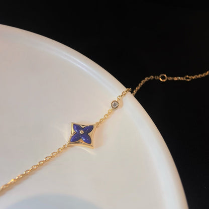 [Noble Jewelry]COLOR STAR PINK GOLD DIAMOND BRACELET