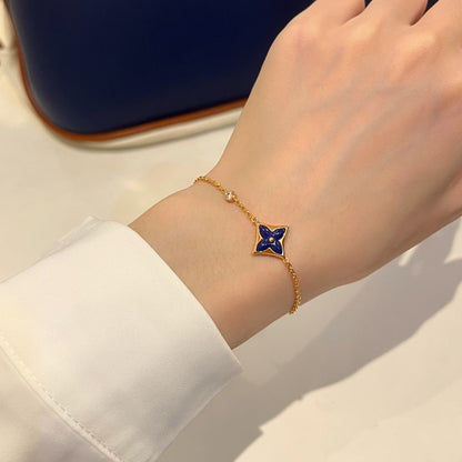 [Noble Jewelry]COLOR STAR PINK GOLD DIAMOND BRACELET