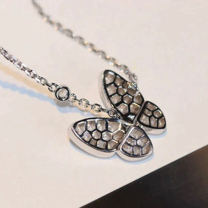 [Noble Jewelry]BUTTERFLY DIAMOND NECKLACE