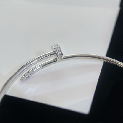 [Noble Jewelry]JUSTE BRACELET 2.5MM SILVER DIAMOND