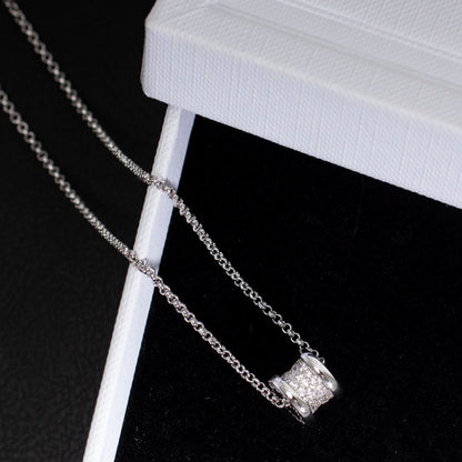 [Noble Jewelry]ZERO 1 SILVER DIAMOND NECKLACE