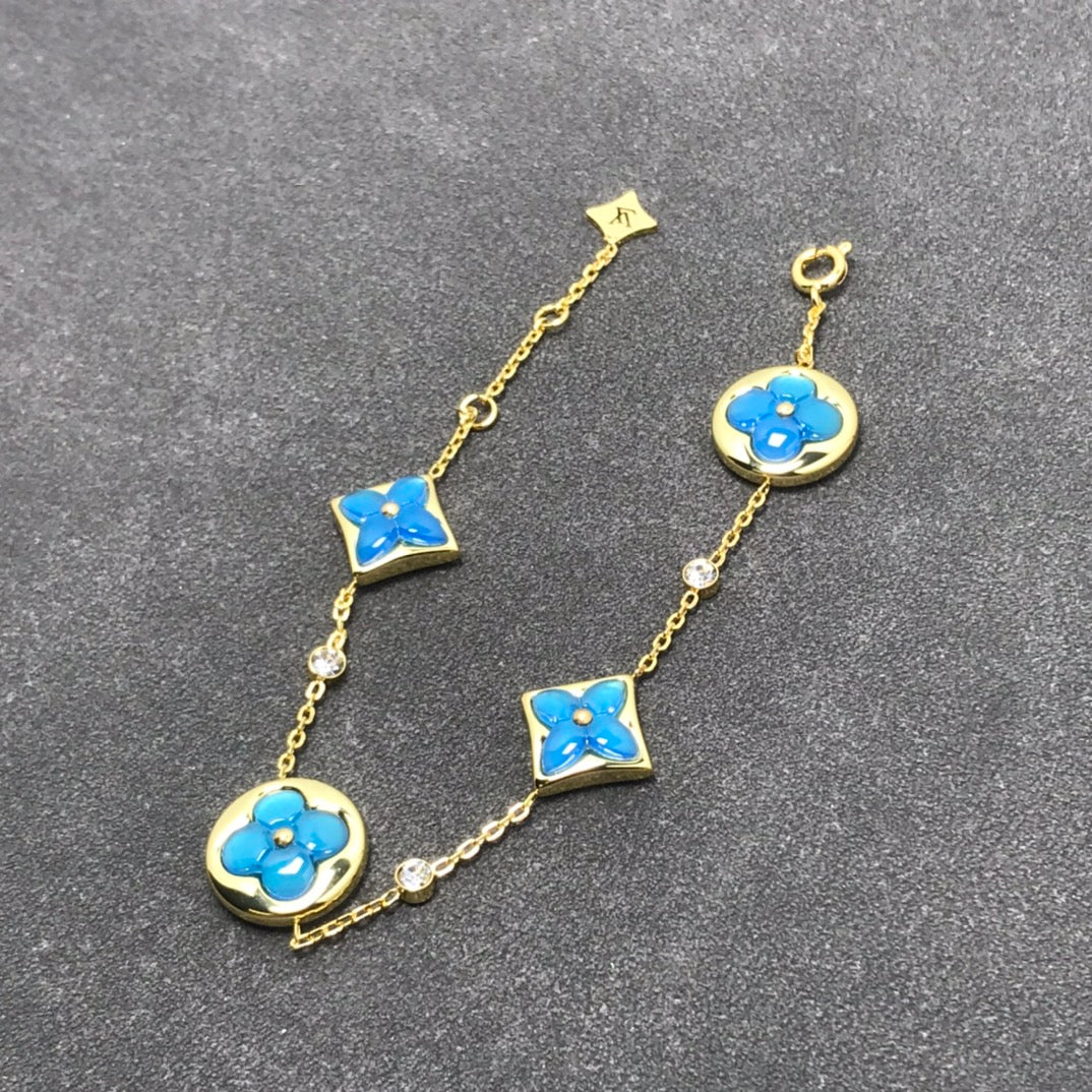 [Noble Jewelry]STAR AND SUN TURQUOISE 4 MOTIFS 3 DIAMONDS