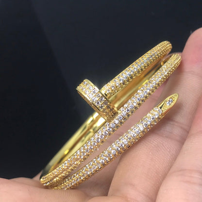 [Noble Jewelry]JUSTE BRACELET 3.5MM DOUBLE ROWS DIAMOND