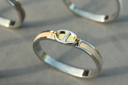 [Noble Jewelry]CLIC CHAINE SILVER BRACELET