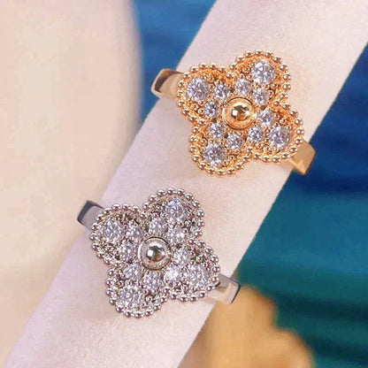 [Noble Jewelry]CLOVER DIAMOND RING