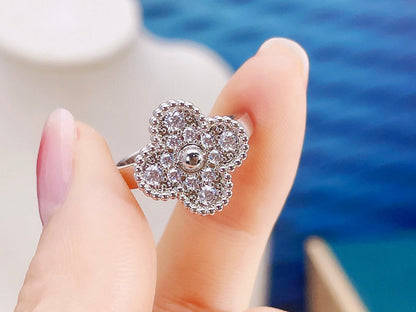 [Noble Jewelry]CLOVER DIAMOND RING